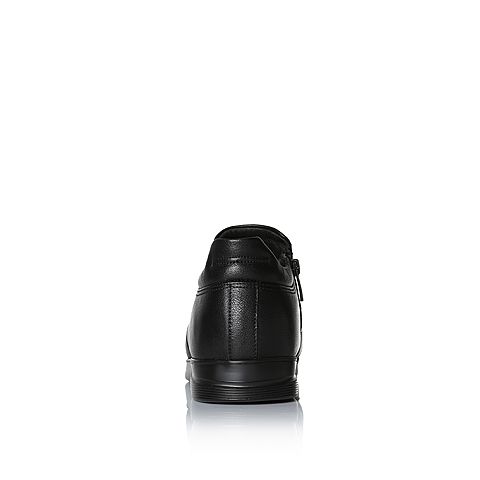 Senda/森达冬季新款专柜同款时尚简约舒适男低靴V5F32DD7