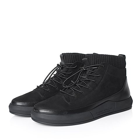Senda/森达冬季专柜同款潮流韩版男短靴2XJ20DD7