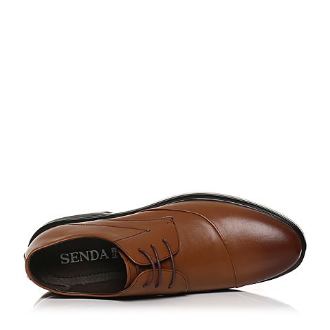 Senda/森达春季新款舒适商务正装男皮鞋681-1AM8