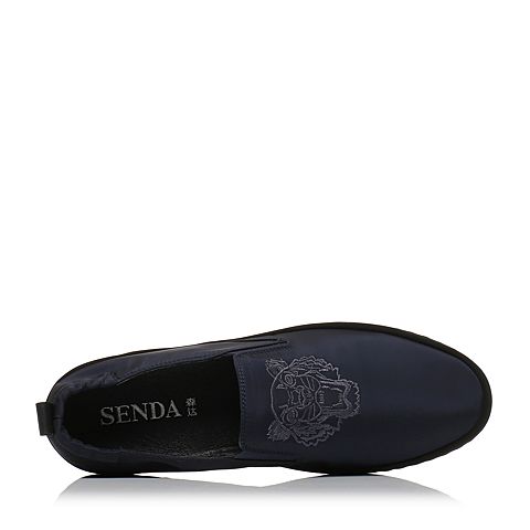 Senda/森达春季新款专柜同款舒适低帮男休闲布鞋2DH20AM8