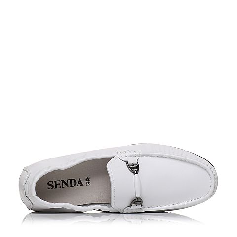 Senda/森达春季新款专柜同款舒适休闲男豆豆鞋2DJ20AM8