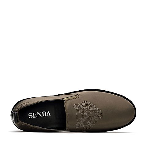 Senda/森达春季新款专柜同款舒适男休闲鞋韩版潮鞋V8E01AM8