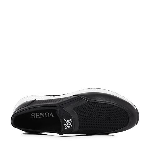 Senda/森达夏季新款专柜同款时尚韩版厚底男运动鞋V8F08BA8