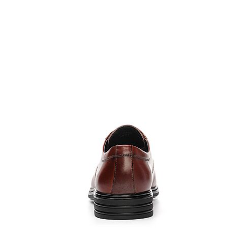 Senda/森达秋季新款专柜同款系带牛皮革舒适商务男鞋1LA15CM8