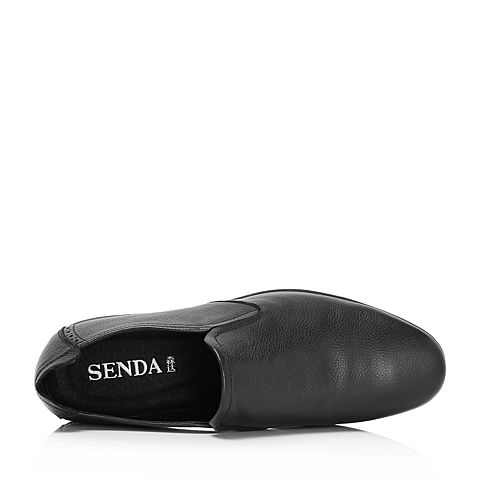 Senda/森达秋季新款专柜同款时尚简约舒适男休闲鞋1LX05CM8