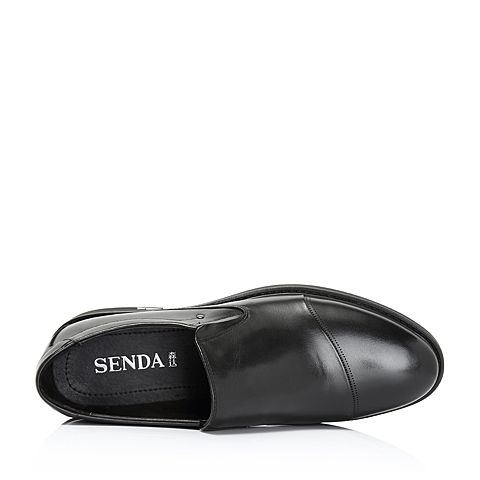 Senda/森达秋季新款专柜同款英伦舒适商务正装男鞋1LT09CM8