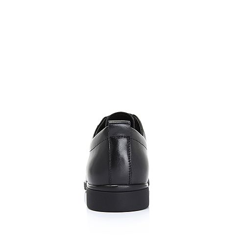 Senda/森达秋季新款专柜同款舒适牛皮革商务正装男鞋1LV02CM8