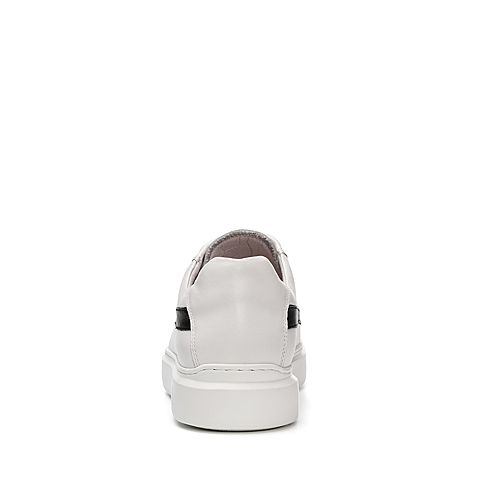 Senda/森达秋季新款专柜同款韩版休闲男小白鞋板鞋1LH20CM8