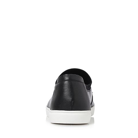 Senda/森达夏季新款专柜同款韩版打孔一脚蹬男乐福鞋V8V02BA8
