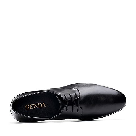 Senda/森达秋季新款专柜同款时尚英伦商务男鞋婚鞋1UB10CM8