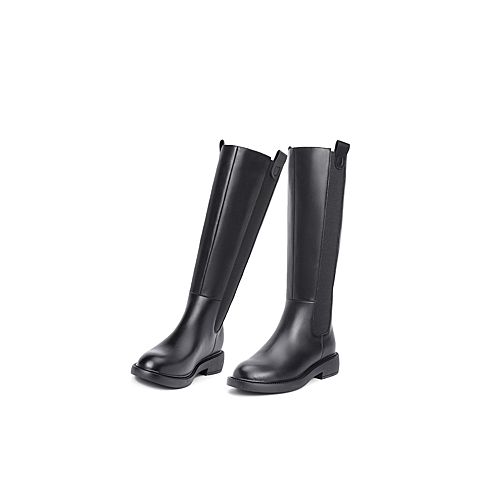 森达2020冬季新款时尚欧美骑士靴性感女长筒靴Z8068DG0