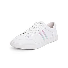 森达2021春季新款商场同款韩版清新户外休闲女小白鞋VQ520AM1