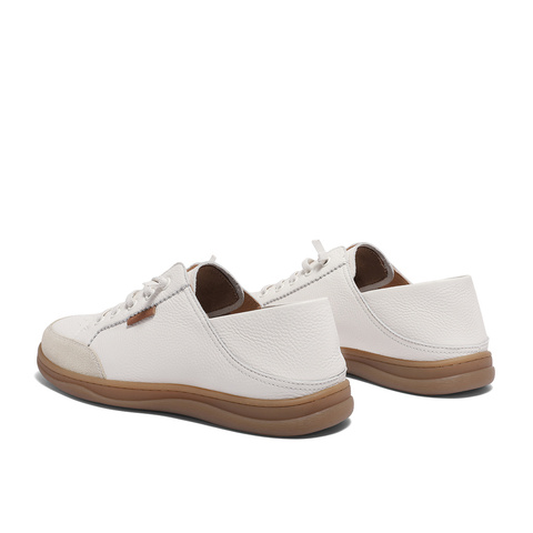 森达时尚板鞋男2024夏新商场同款轻便软面休闲小白鞋K1J05BM4