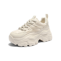 森达老爹鞋女2026春新商场同款户外运动厚底休闲鞋XWH01AM6