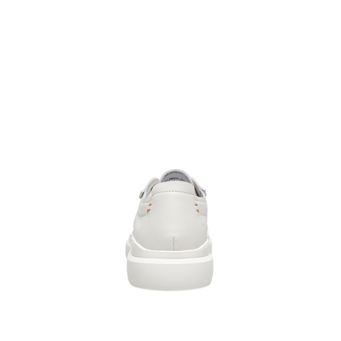 SKAP/圣伽步2021春季新款商场同款舒适平底系带小白鞋女休闲鞋N52BM906