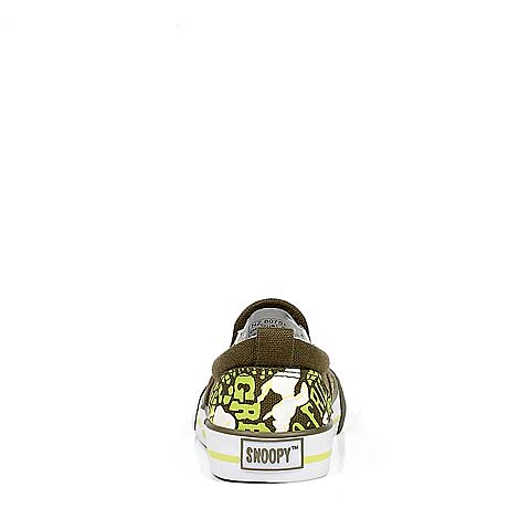 SNOOPY/史努比  军绿布男小童布鞋  NZ807570