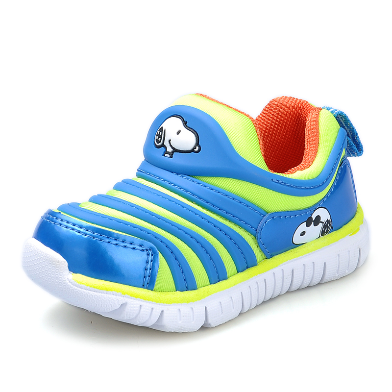 SNOOPY/史努比春季新款男女童毛毛虫运动鞋时尚韩版儿童休闲鞋S615701
