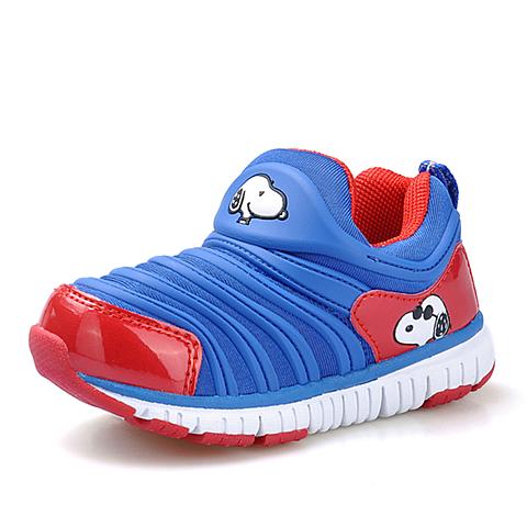 SNOOPY/史努比春季新款男女童毛毛虫运动鞋时尚韩版儿童休闲鞋S615701