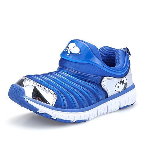snoopy/史努比新款运动鞋男童女童小中大童时尚可爱毛毛虫休闲鞋S815910