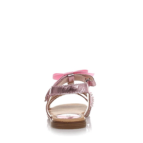 STACCATO/思加图童鞋2013夏季粉色羊皮女中童时尚凉鞋93311