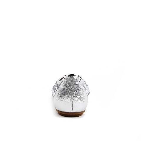 STACCATO/思加图春季专柜同款银牛皮女单鞋(编织)9YL03AQ6