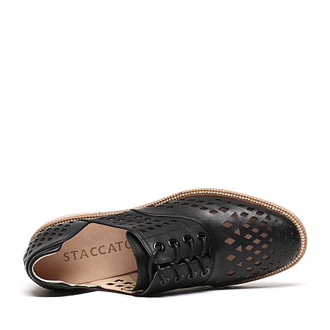 STACCATO/思加图春季专柜同款牛皮女单鞋9RA78AM7