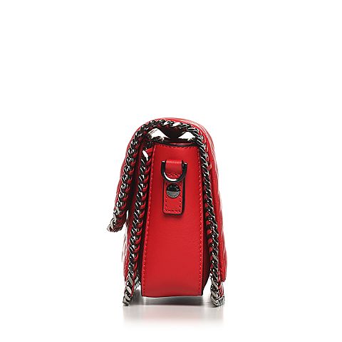 STACCATO/思加图秋季专柜同款红色牛皮单肩女皮包X1675CN7