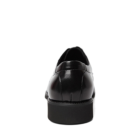 Tata/他她秋季专柜同款黑色牛皮男单鞋DV360CM5 专柜1