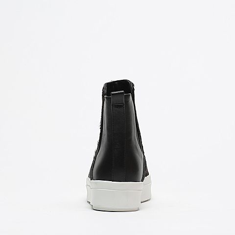 Tata/他她冬季专柜同款黑灰/黑色时尚女休闲靴2KE43DD6