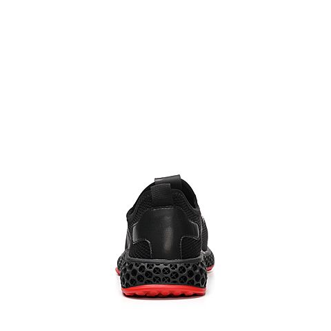 Tata/他她2018秋专柜同款黑色网布运动休闲鞋系带网眼男单鞋S3532CM8