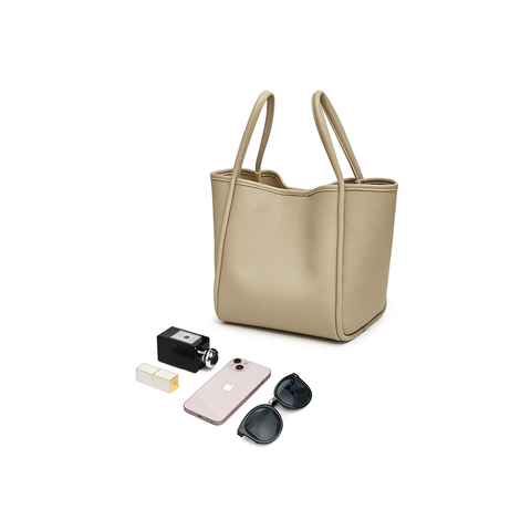 Tata/他她2023秋时尚简约百搭水桶包菜篮子新款NB333CX3