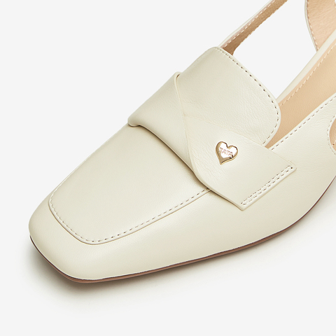 Tata/他她2024夏商场同款时尚简约气质女后空凉鞋新款YET01BH4