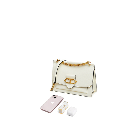 TATA/他她2024春商场同款时尚休闲简约精致感小方包X3195AX4