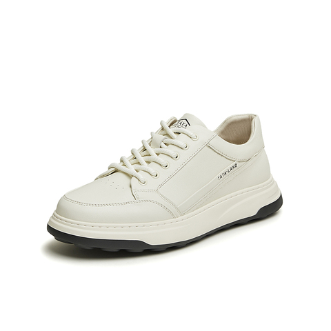 TATA/他她2024春商场同款休闲男士简约百搭板鞋新款VFB01AM4