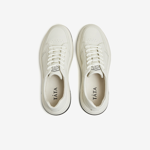 TATA/他她2024春商场同款休闲男士简约百搭板鞋新款VFB01AM4