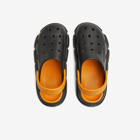 Tata/他她2024夏舒适透气百搭休闲男洞洞鞋新款VGN01BT4