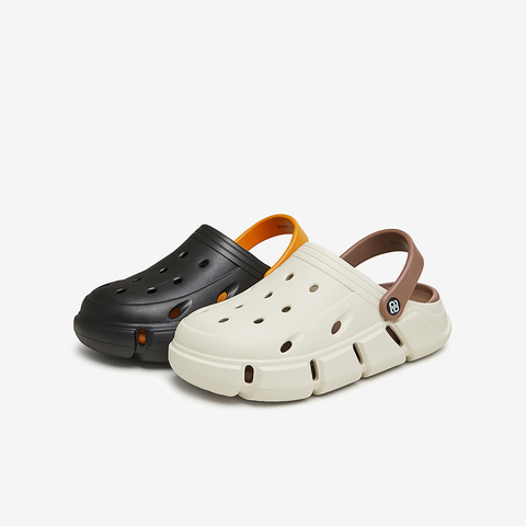 Tata/他她2024夏舒适透气百搭休闲男洞洞鞋新款VGN01BT4