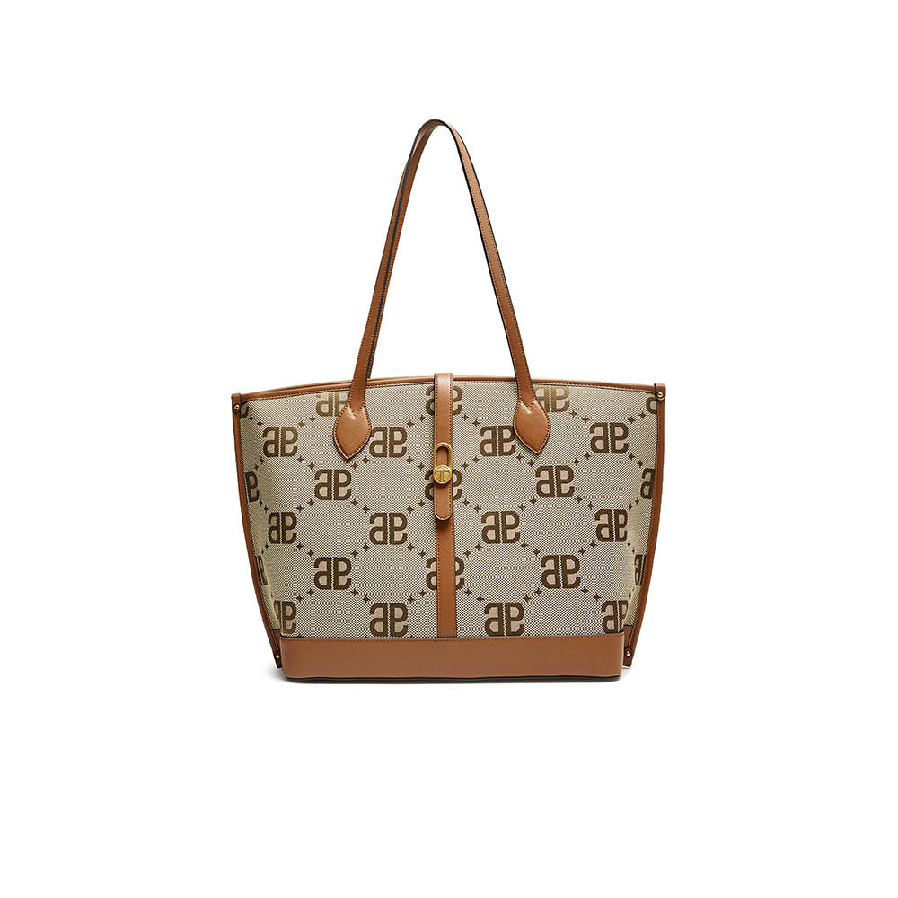 Tata/他她2024秋商场同款时尚休闲托特包新款X3299CX4