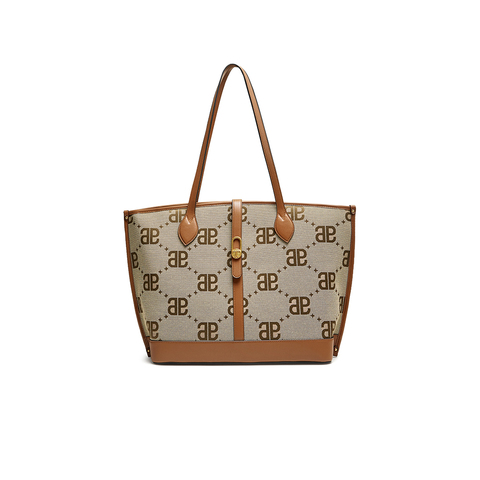 Tata/他她2024秋商场同款时尚休闲托特包新款X3299CX4