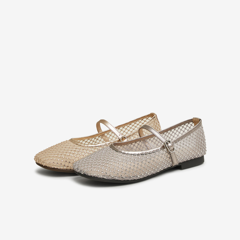 TATA/他她2025夏商场同款时尚休闲圆头女单鞋新款JPL03BQ5