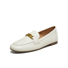 TATA/他她2025秋商场同款时尚休闲女乐福鞋新款7QCC1CA5