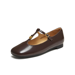 TATA/他她2025秋商场同款时尚百搭女玛丽珍鞋新款7H007CQ5