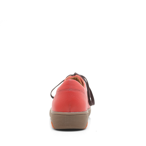 TEENMIX/天美意 及踝靴秋季红色软牛皮女皮鞋（常青）CTR27CM1