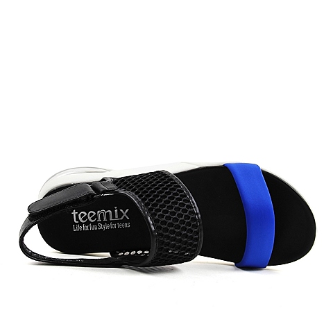 Teenmix/天美意夏季专柜同款牛皮女凉鞋6YJ09BL6
