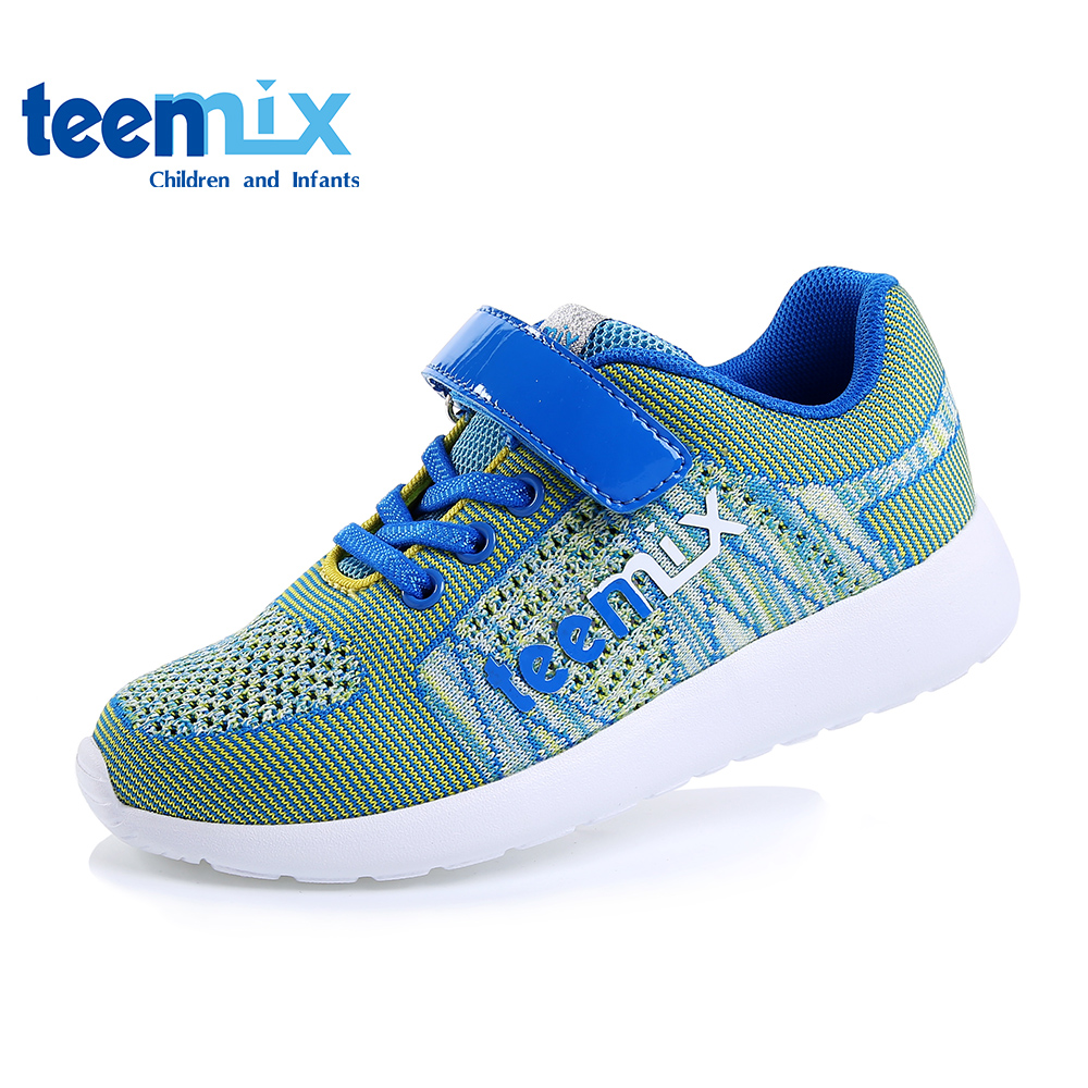 天美意(TEENMIX)16春季女童透气防滑轻便耐磨运动鞋DX0106