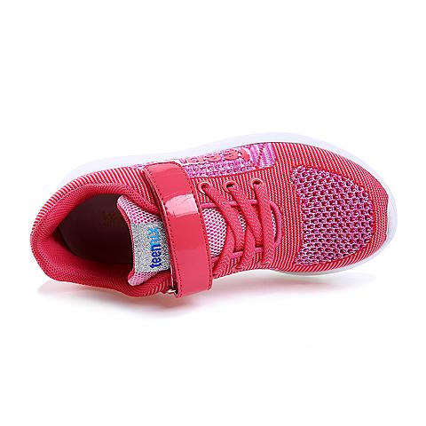 天美意(TEENMIX)16春季女童透气防滑轻便耐磨运动鞋DX0106