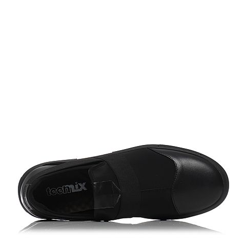 Teenmix/天美意夏季专柜同款黑色潮流运动风男休闲鞋1XG0TBM6
