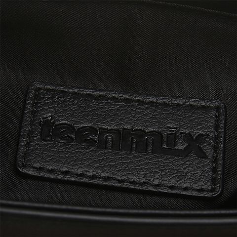 Teenmix/天美意夏专柜同款黑色人造革时尚流苏百搭女包X1244BX7