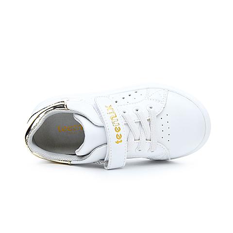天美意（teenmix）18年春季新款时尚中性舒适简约超纤旅游休闲鞋DX0309