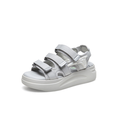 Teenmix/天美意2021夏新款商场同款中性厚底沙滩运动女凉鞋CY801BL1